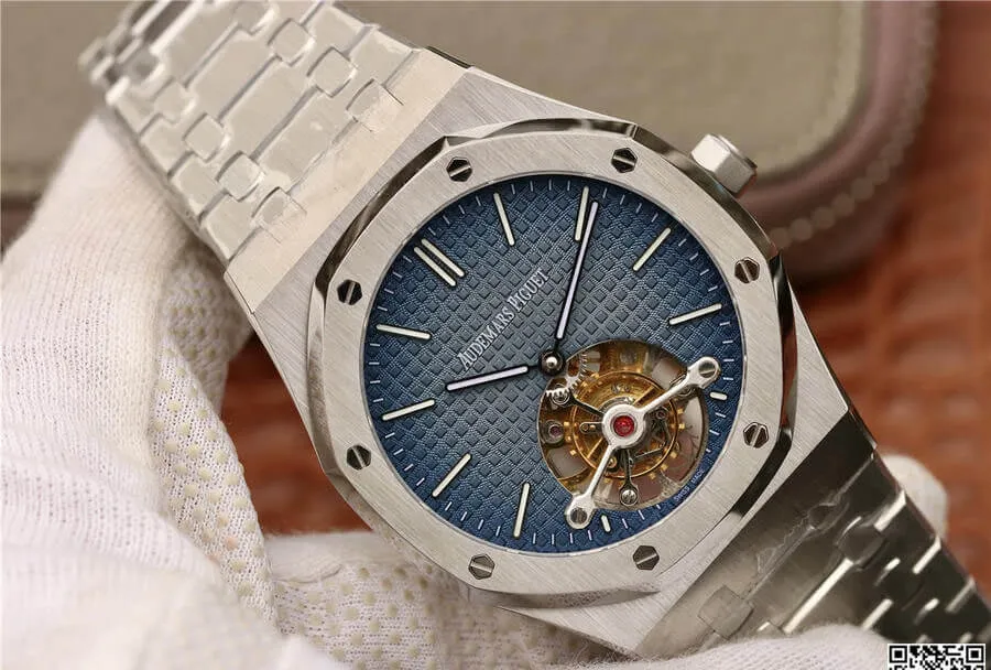 Audemars Piguet Royal Oak Tourbillon 26510IP.OO.1220IP.01 R8 Factory 1:1 Best Edition Replica Watch Titanium Case